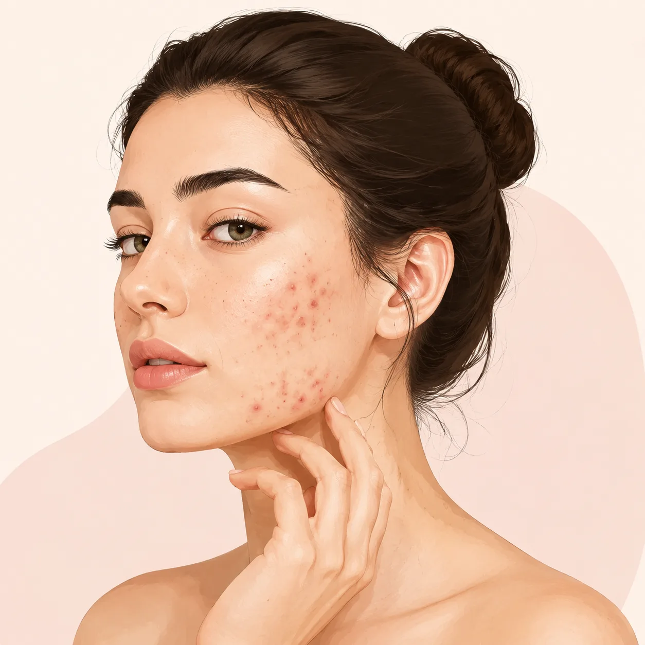 جوش صورت چرا ایجاد می‌شود؟ علت جوش و روش‌های ساده برای کنترل آن