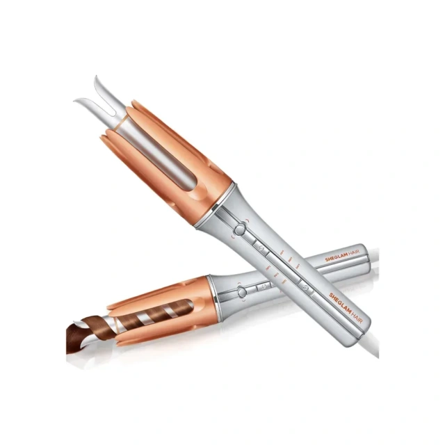 نمای بسته‌بندی و جزئیات دستگاه فر مو چرخشی شیگلم سایز 32 میلی متر