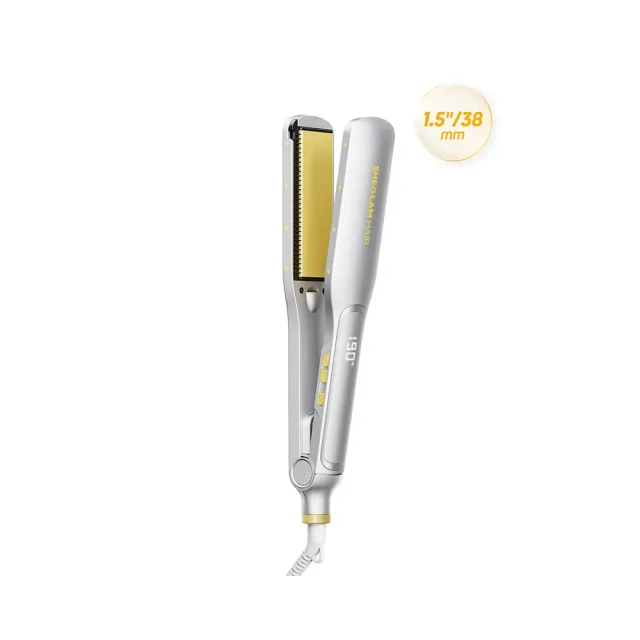 اتو مو پهن شیگلم Sleek Chic Wide Glide سایز ۳۸ میلی‌متر