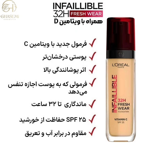 L’Oréal Paris Infaillible 32H Fresh Wear Foundation